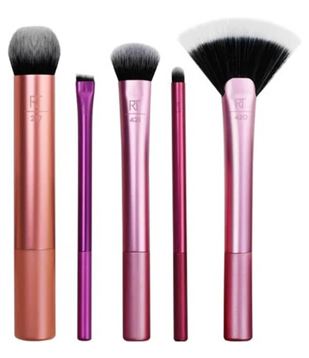 REAL TECHNIQUES | ARTIST ESSENTIALS MAKEUP BRUSH SET